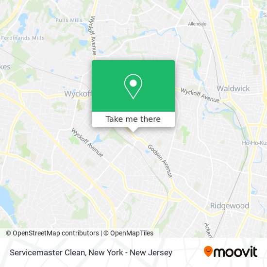 Servicemaster Clean map