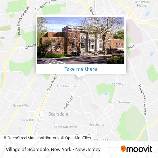 Village of Scarsdale map