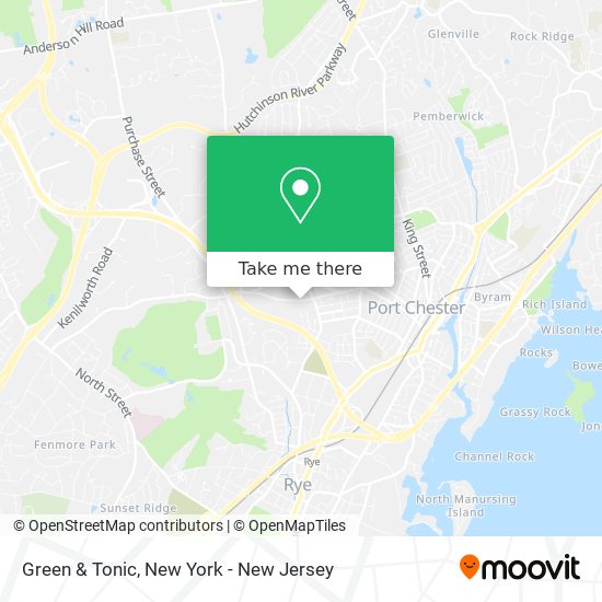 Green & Tonic map