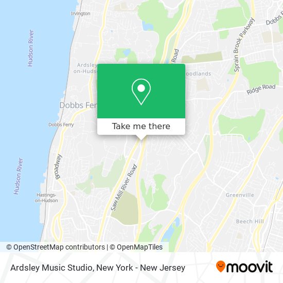 Ardsley Music Studio map