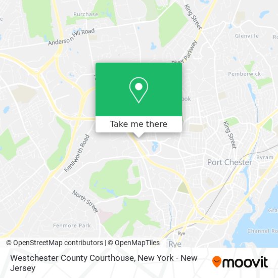 Westchester County Courthouse map