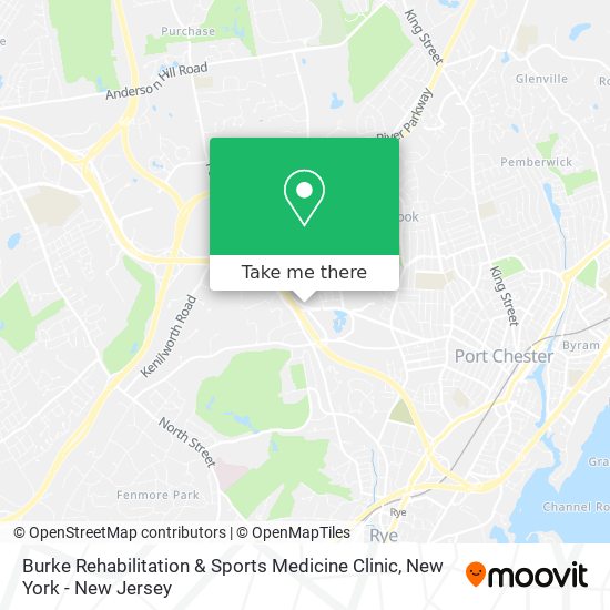 Mapa de Burke Rehabilitation & Sports Medicine Clinic