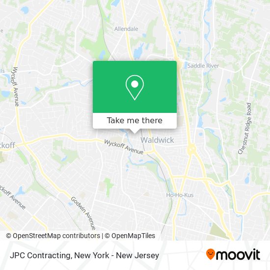 JPC Contracting map