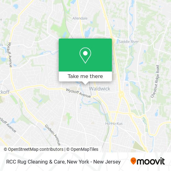 RCC Rug Cleaning & Care map