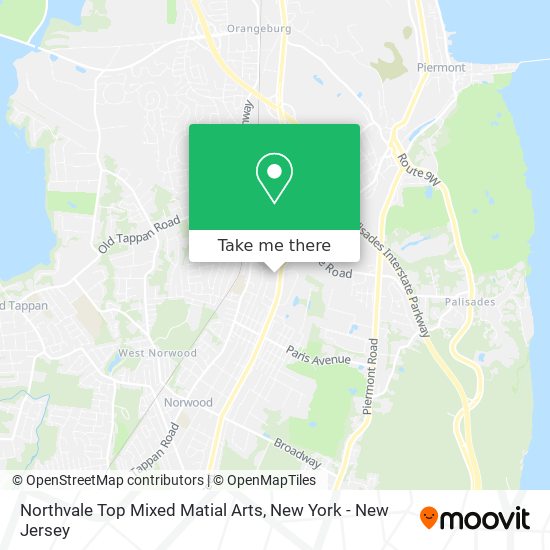 Northvale Top Mixed Matial Arts map