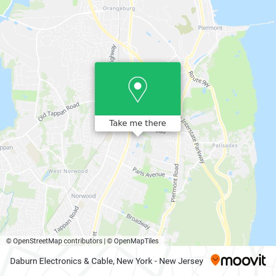 Daburn Electronics & Cable map