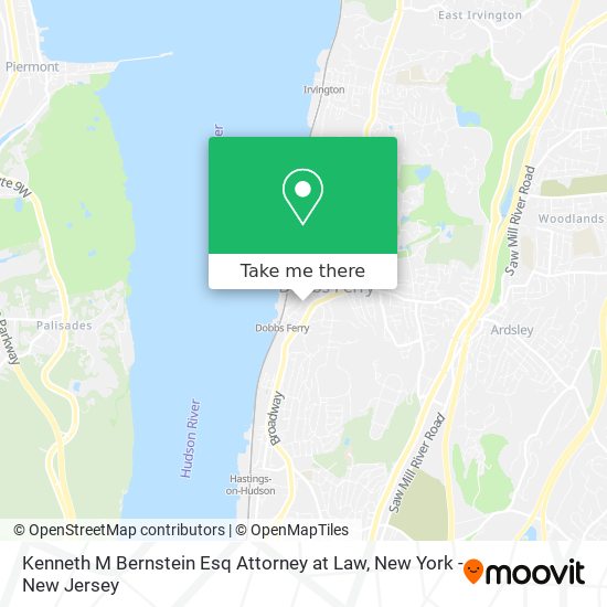 Kenneth M Bernstein Esq Attorney at Law map