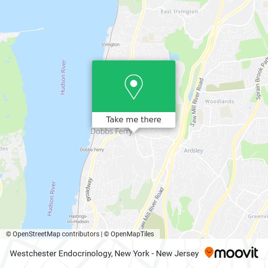 Mapa de Westchester Endocrinology