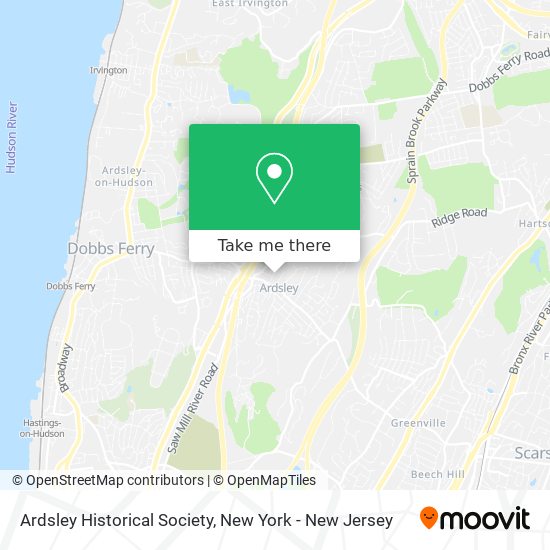 Mapa de Ardsley Historical Society