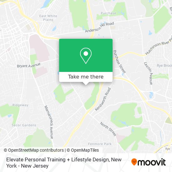 Mapa de Elevate Personal Training + Lifestyle Design