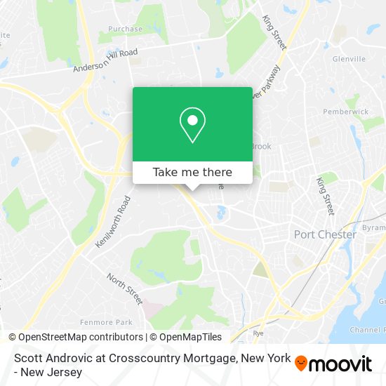 Scott Androvic at Crosscountry Mortgage map