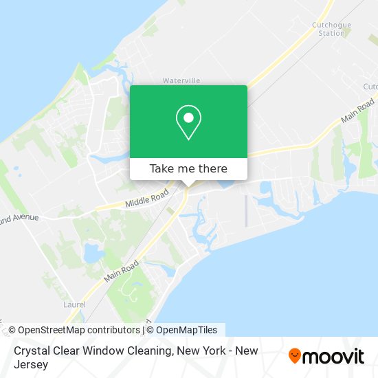 Mapa de Crystal Clear Window Cleaning