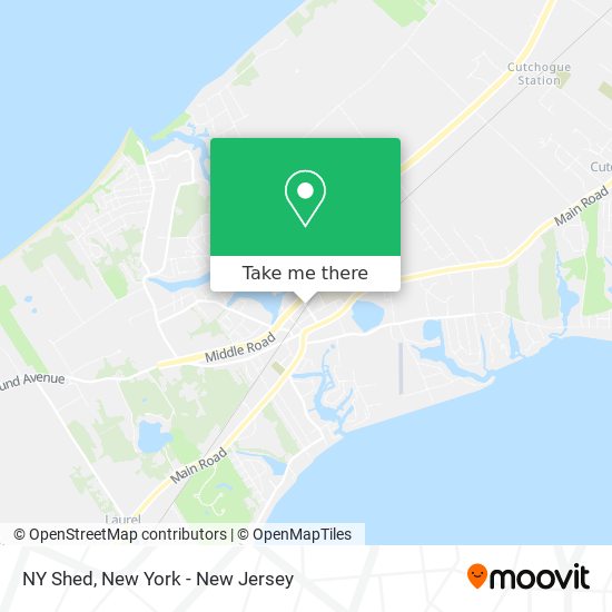 Mapa de NY Shed
