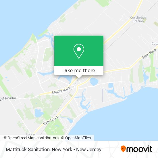 Mattituck Sanitation map