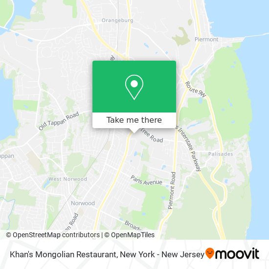 Mapa de Khan's Mongolian Restaurant