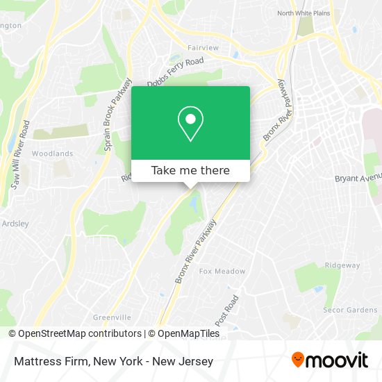 Mattress Firm map