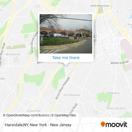 Harstdale,NY map