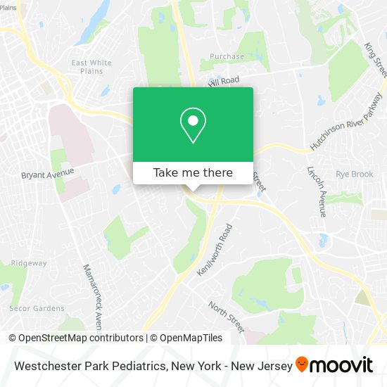 Westchester Park Pediatrics map