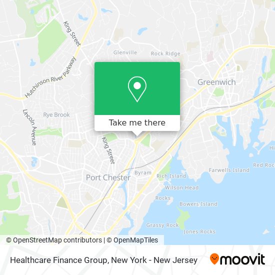 Healthcare Finance Group map