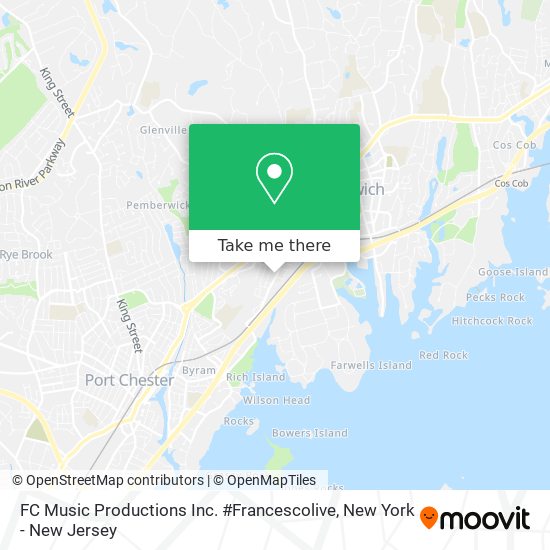 FC Music Productions Inc. #Francescolive map