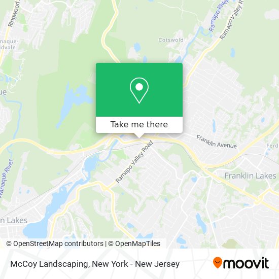 McCoy Landscaping map