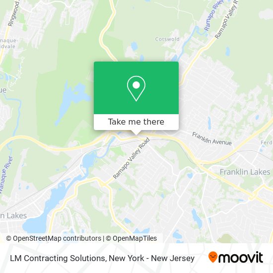 LM Contracting Solutions map