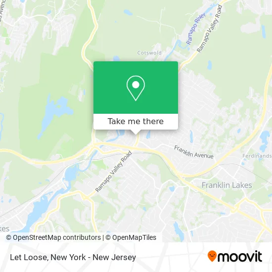Let Loose map
