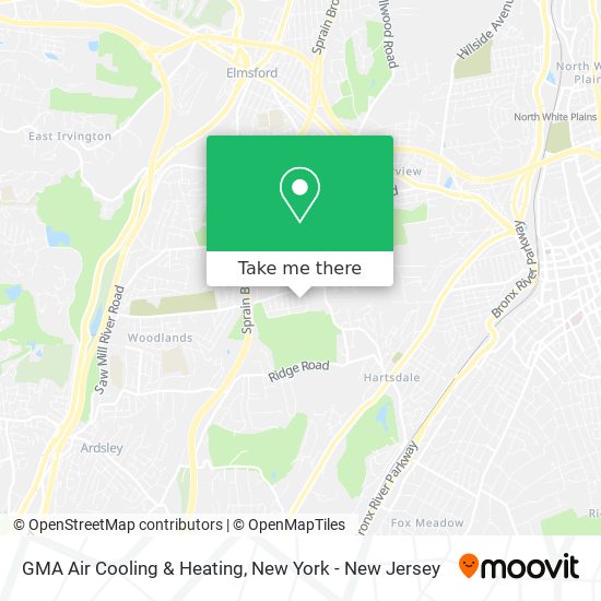 Mapa de GMA Air Cooling & Heating