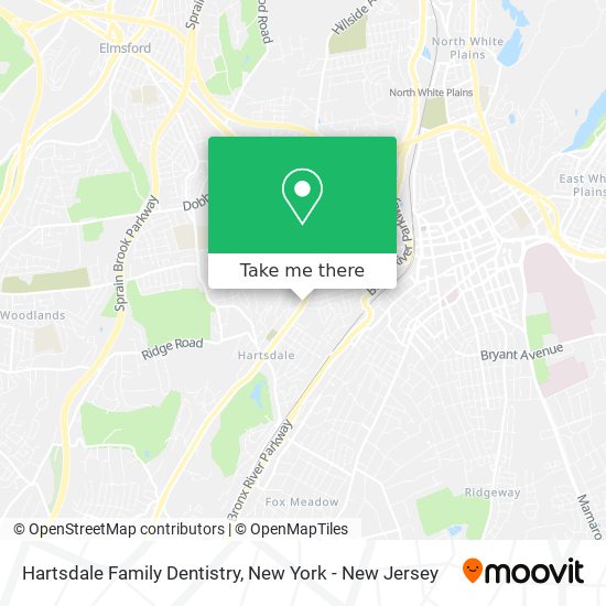 Hartsdale Family Dentistry map