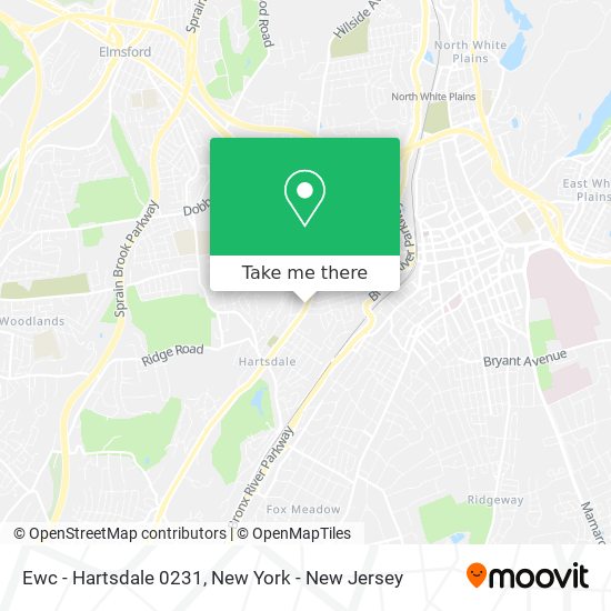 Mapa de Ewc - Hartsdale 0231