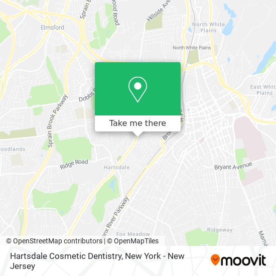 Hartsdale Cosmetic Dentistry map