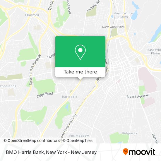 BMO Harris Bank map