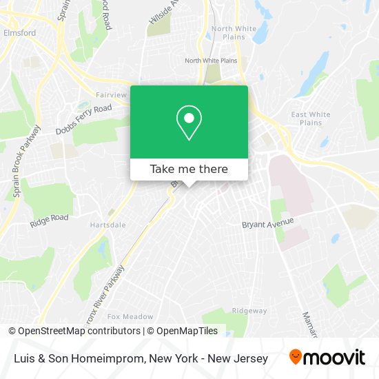 Luis & Son Homeimprom map