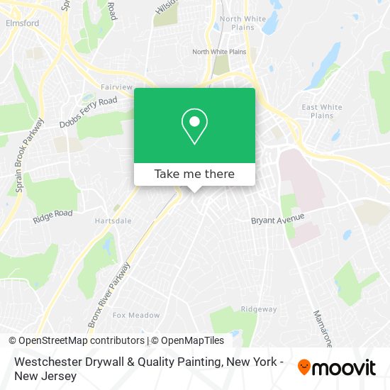 Westchester Drywall & Quality Painting map