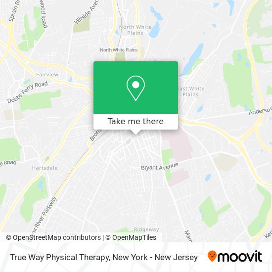 True Way Physical Therapy map