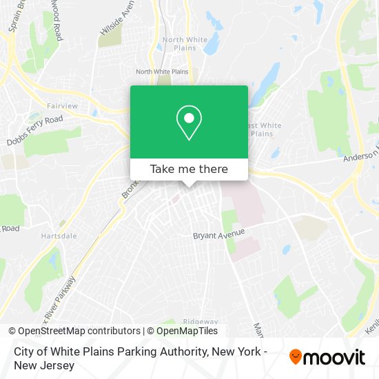 Mapa de City of White Plains Parking Authority