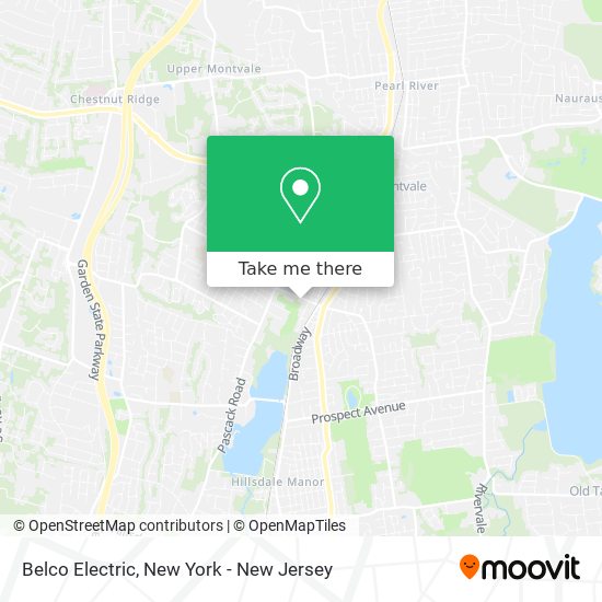 Belco Electric map