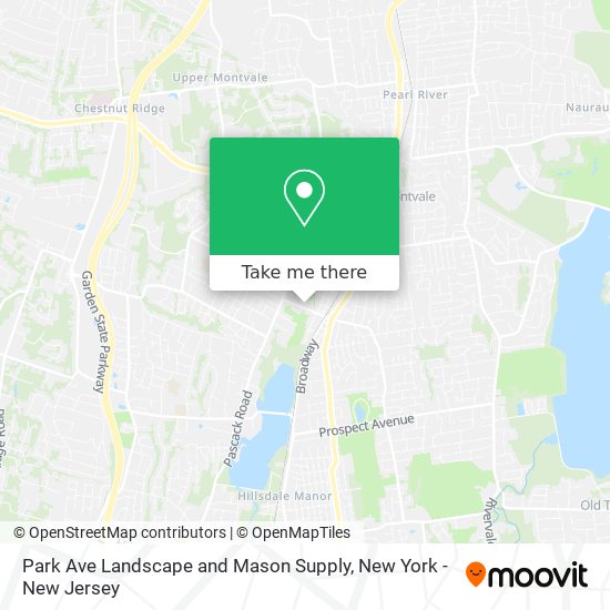 Mapa de Park Ave Landscape and Mason Supply