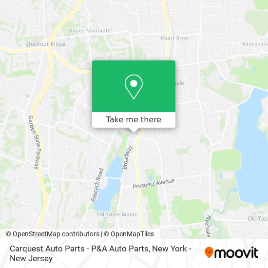 Mapa de Carquest Auto Parts - P&A Auto Parts
