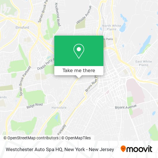 Mapa de Westchester Auto Spa HQ