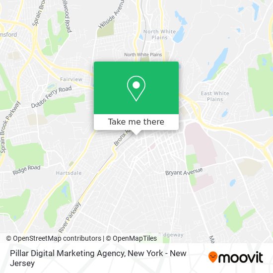 Mapa de Pillar Digital Marketing Agency