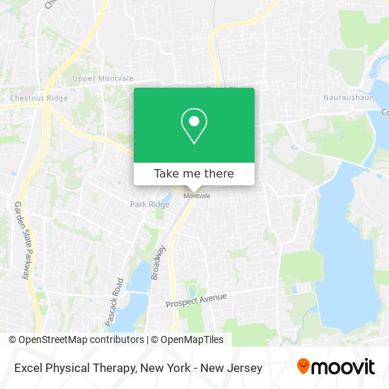 Excel Physical Therapy map