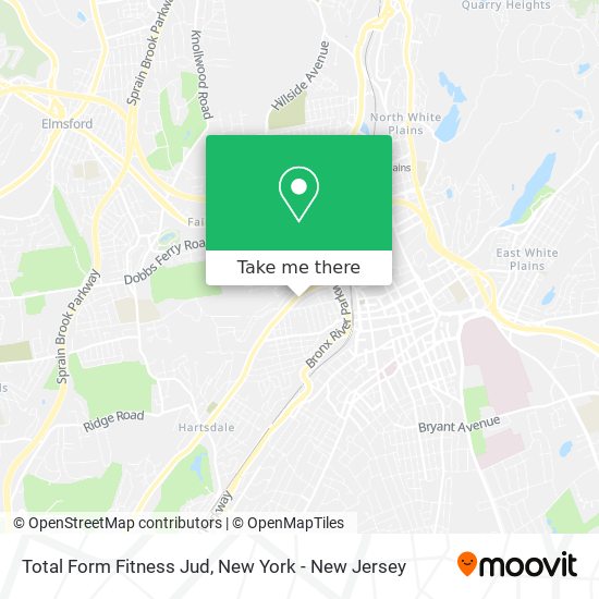 Total Form Fitness Jud map