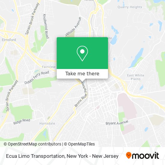 Ecua Limo Transportation map