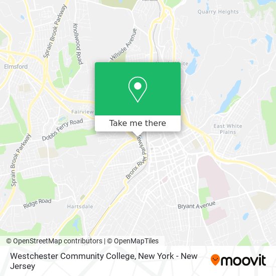 Mapa de Westchester Community College