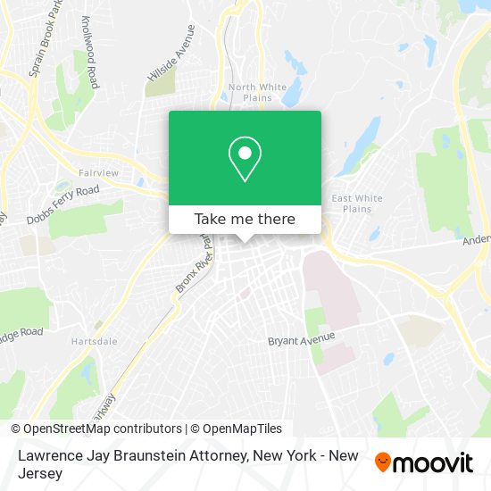 Lawrence Jay Braunstein Attorney map