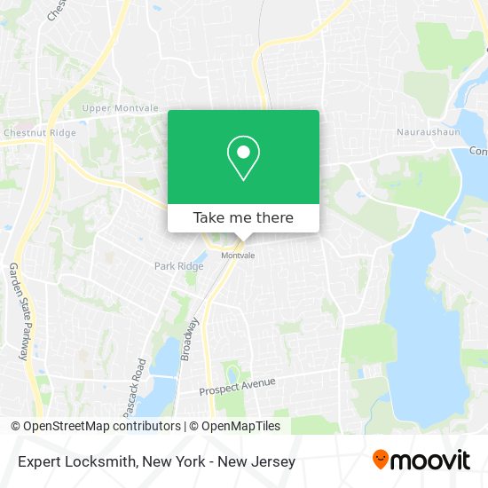 Expert Locksmith map