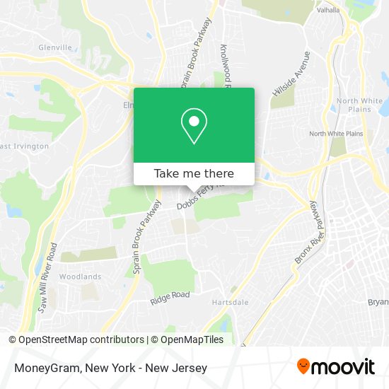 MoneyGram map