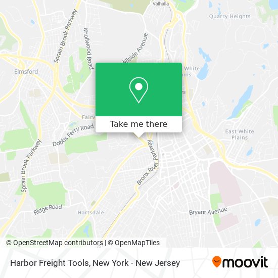 Mapa de Harbor Freight Tools