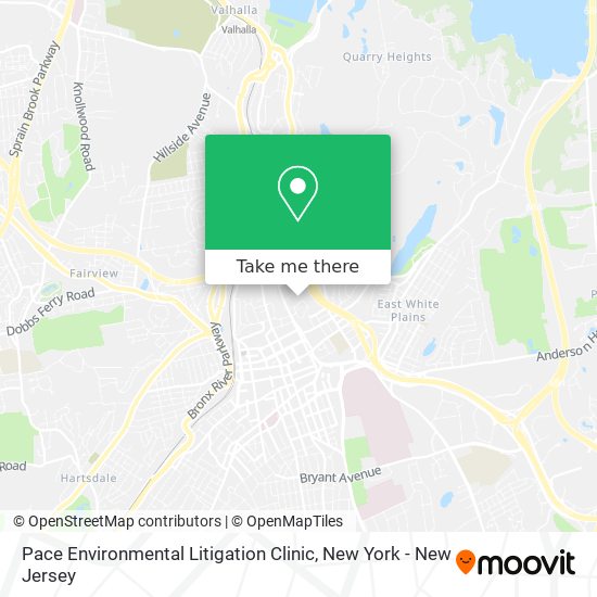 Mapa de Pace Environmental Litigation Clinic